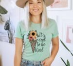 It's Cool To Be Kind T-shirt | Graphic Tee