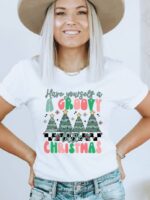Have Yourself A Groovy Little Christmas T-shirt