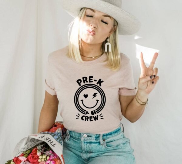 Pre K Crew T-shirt | Women's Gift