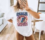 America Woman T-shirt | Graphic Tee