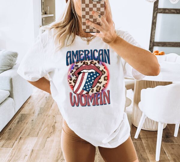 America Woman T-shirt | Graphic Tee