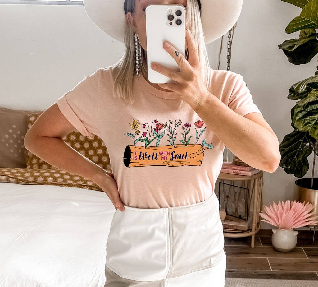 It Is Well With My Soul T-shirt | Graphic Top