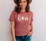 Love Sunflower T-shirt | Graphic T-shirt