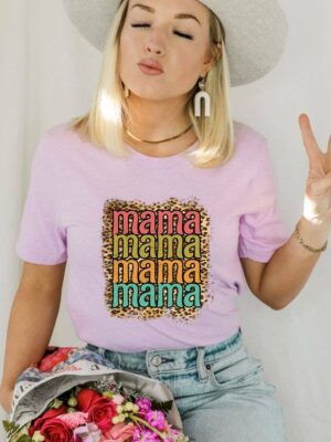 Retro Mama T-shirt | Women's Gifts