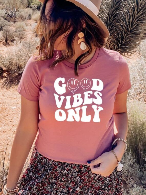 Good Vibes Only T-shirt | Graphic Shirt
