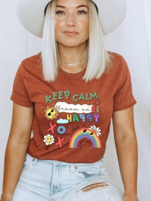 Keep Clam Happy T-shirt | Graphic Tee