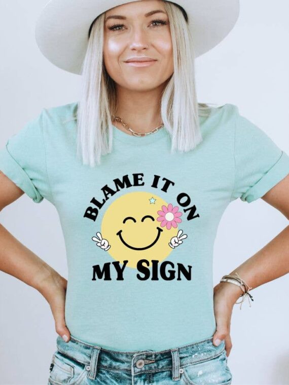 Blame It All On My Sing T-shirt | Women's Shirt