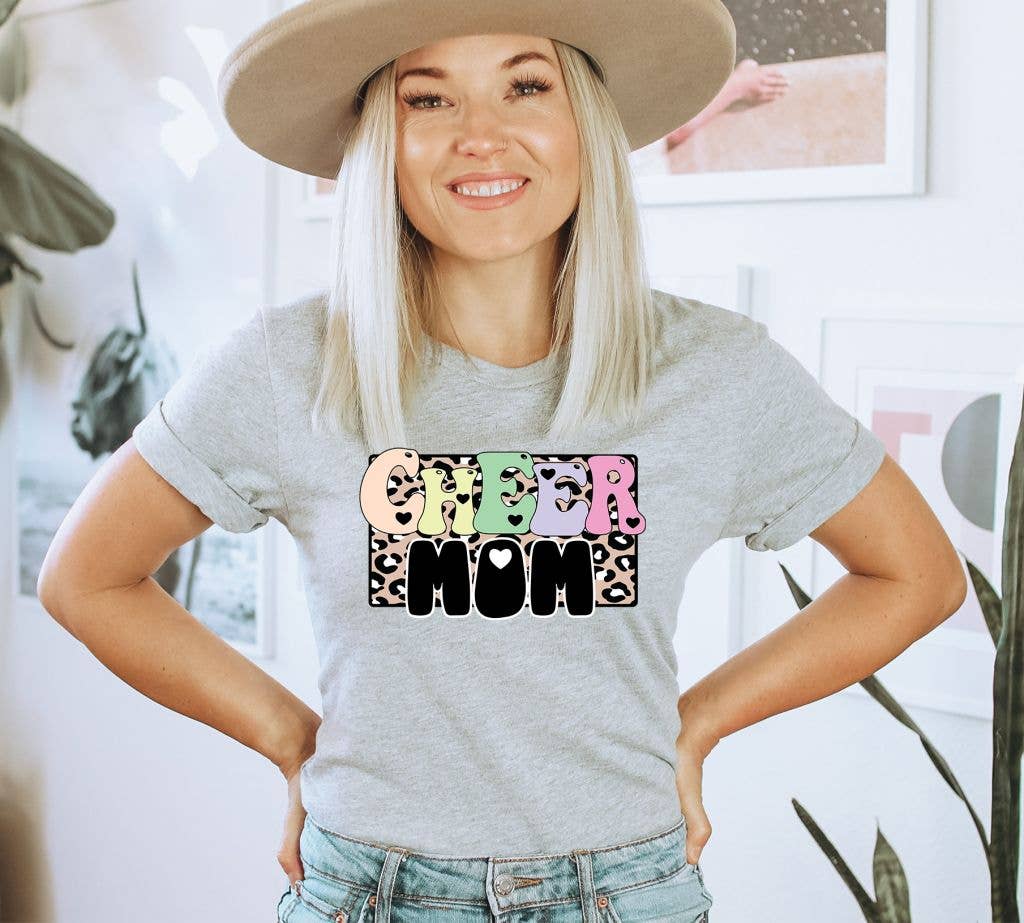 Cheer Mom T-shirt | Graphic Tee | Mom Shirt