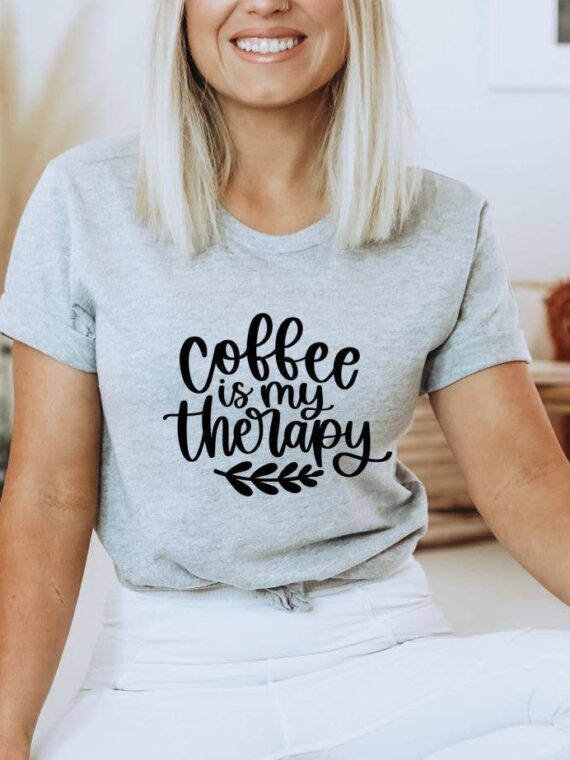 Coffee Is My Therapy T-shirt | Graphic Tee