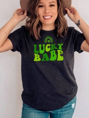 Lucky Babe T-shirt | Graphic Shirt