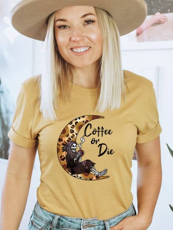 Coffee Or Die T-shirt | Graphic Tee