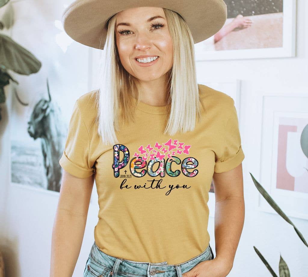 Peace Be With You T-Shirt  | Graphic Tee