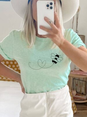 Bee Heart T-shirt | Graphic Shirt