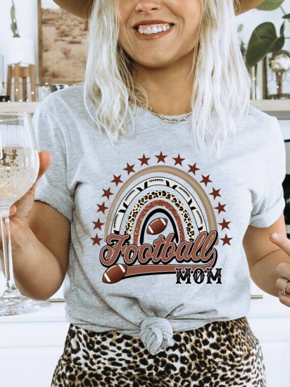 Football Mom T-shirt | Women's Top