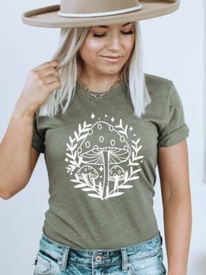 Mushroom T-shirt | Graphic Shirt