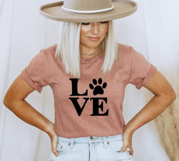 Love Dog T-shirt | Graphic T-shirt